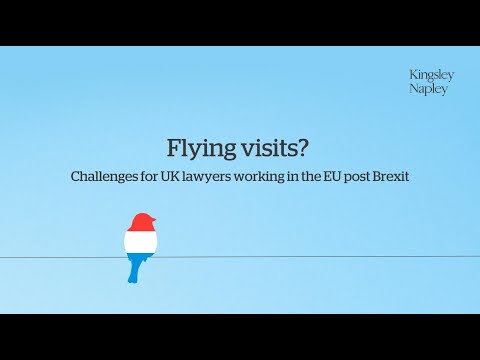Flying visits? Challenges for UK lawyers working in the EU post Brexit – Luxembourg