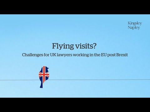 Flying visits? Challenges for EU lawyers working in the UK post Brexit